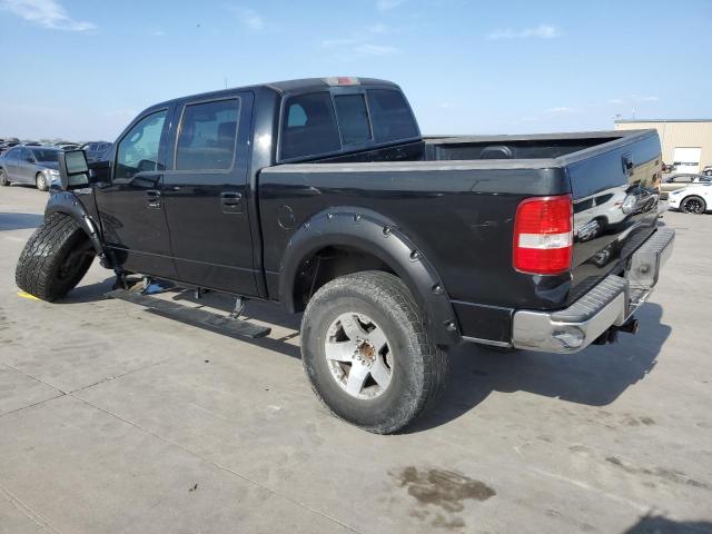 1FTPW12587KD20774 - 2007 FORD F150 SUPERCREW BLACK photo 2