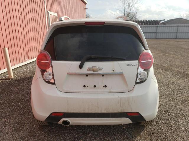 KL8CE6S96DC500657 - 2013 CHEVROLET SPARK 2LT WHITE photo 6