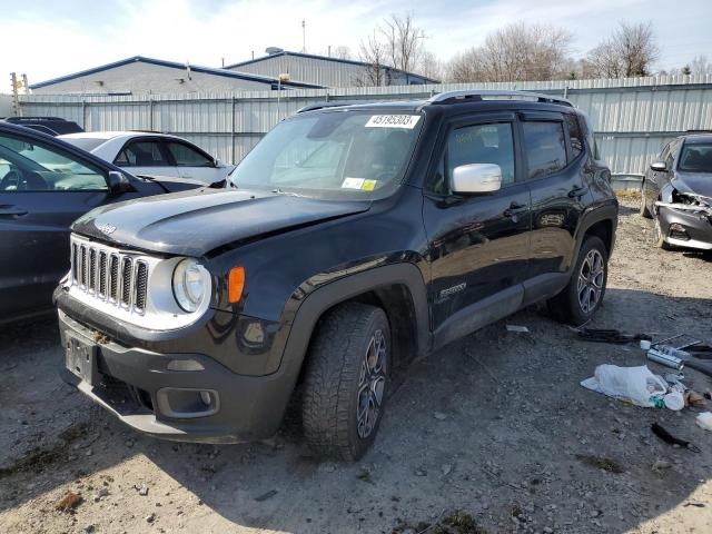 ZACCJBDTXGPD67907 - 2016 JEEP RENEGADE LIMITED BLACK photo 1