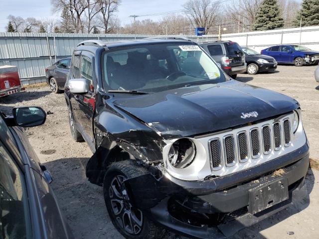 ZACCJBDTXGPD67907 - 2016 JEEP RENEGADE LIMITED BLACK photo 4