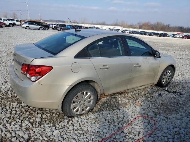 1G1PF5S95B7119185 - 2011 CHEVROLET CRUZE LT CREAM photo 3