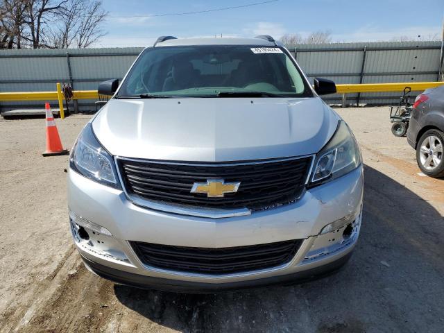 1GNKRFED3EJ228810 - 2014 CHEVROLET TRAVERSE LS SILVER photo 5