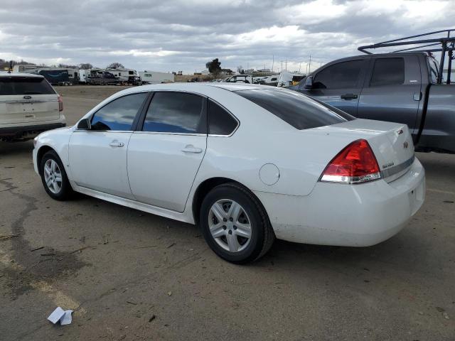 2G1WA5EK2A1130441 - 2010 CHEVROLET IMPALA LS WHITE photo 2