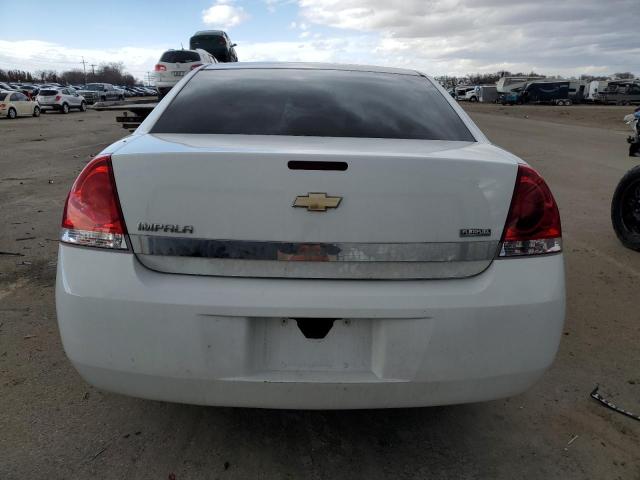 2G1WA5EK2A1130441 - 2010 CHEVROLET IMPALA LS WHITE photo 6