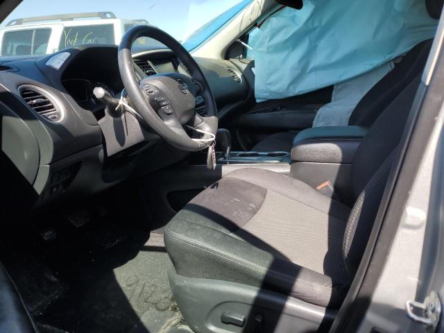 5N1DR2MN6JC664954 - 2018 NISSAN PATHFINDER S GRAY photo 7