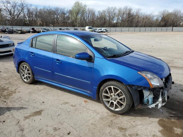 3N1CB61E58L638704 - 2008 NISSAN SENTRA SE-R SPEC V BLUE photo 4