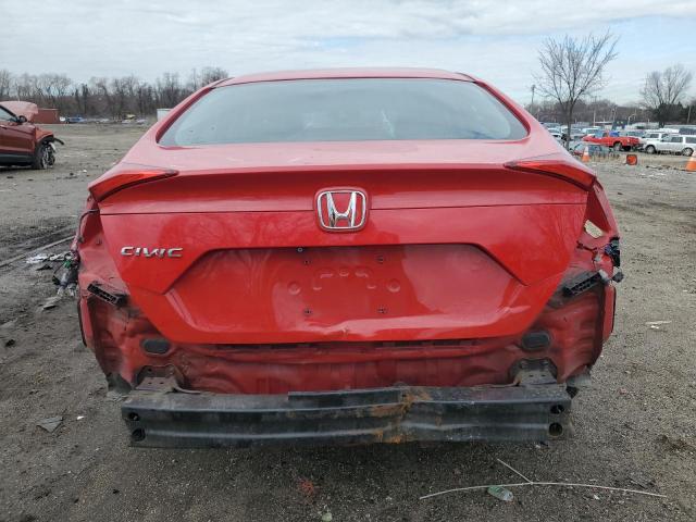 2HGFC2F54GH540183 - 2016 HONDA CIVIC LX RED photo 6