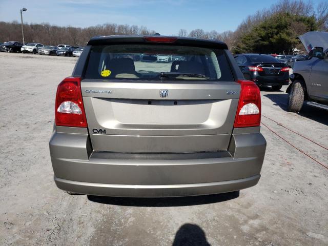 1B3HB48B58D610542 - 2008 DODGE CALIBER SXT TAN photo 6