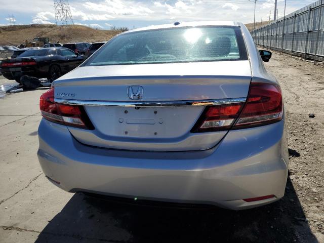 19XFB2F98FE010054 - 2015 HONDA CIVIC EXL 银色 照片 6