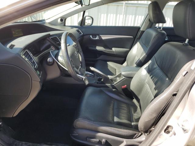 19XFB2F98FE010054 - 2015 HONDA CIVIC EXL 银色 照片 7