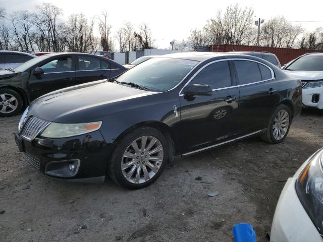 1LNHL9FT2AG600295 - 2010 LINCOLN MKS BLACK photo 1