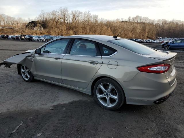 3FA6P0T90GR109025 - 2016 FORD FUSION SE GOLD photo 2