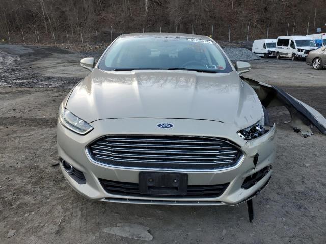 3FA6P0T90GR109025 - 2016 FORD FUSION SE GOLD photo 5