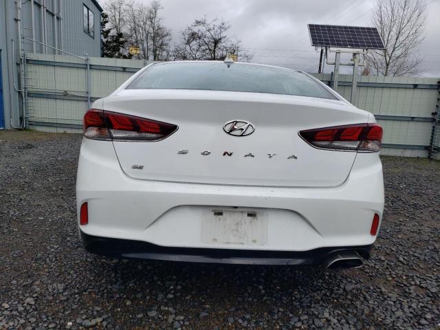 5NPE24AF5JH667290 - 2018 HYUNDAI SONATA SE WHITE photo 6