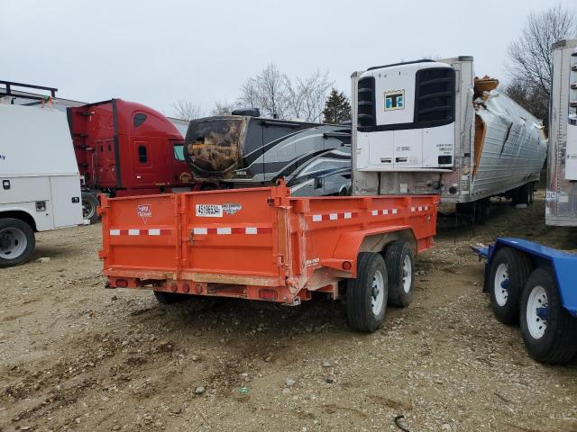 4P5DL142XK1300271 - 2019 PJTM TRAILER ORANGE photo 4