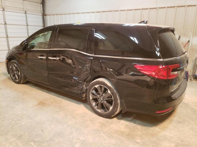 5FNRL6H97NB027340 - 2022 HONDA ODYSSEY ELITE أسود صورة 2