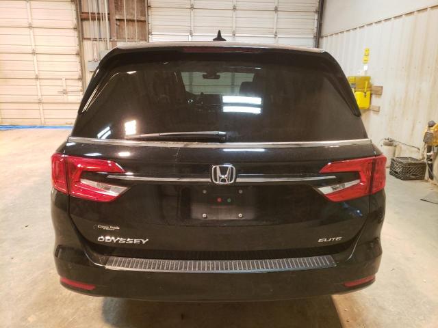 5FNRL6H97NB027340 - 2022 HONDA ODYSSEY ELITE أسود صورة 6