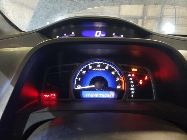 2HGFG1B90AH508216 - 2010 HONDA CIVIC EXL შავი ფოტო 9