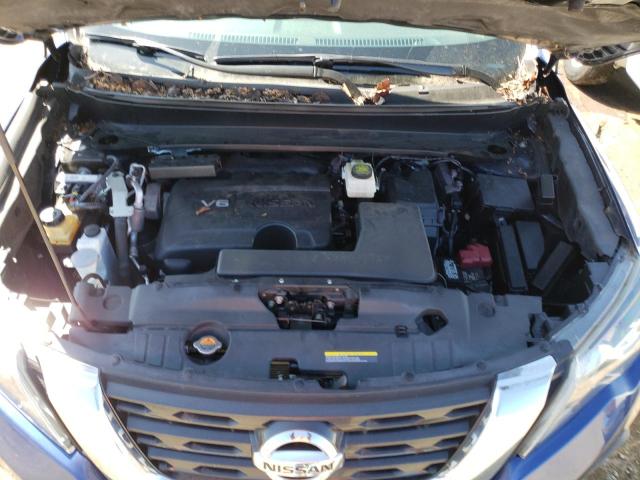 5N1DR2MN4HC637035 - 2017 NISSAN PATHFINDER S 蓝色 照片 12