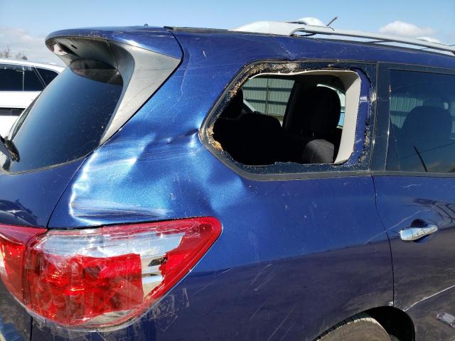 5N1DR2MN4HC637035 - 2017 NISSAN PATHFINDER S 蓝色 照片 13