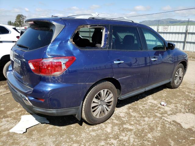 5N1DR2MN4HC637035 - 2017 NISSAN PATHFINDER S 蓝色 照片 3