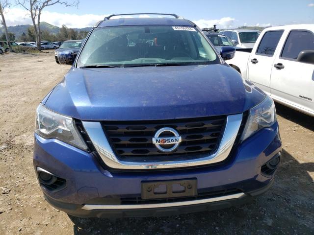 5N1DR2MN4HC637035 - 2017 NISSAN PATHFINDER S 蓝色 照片 5