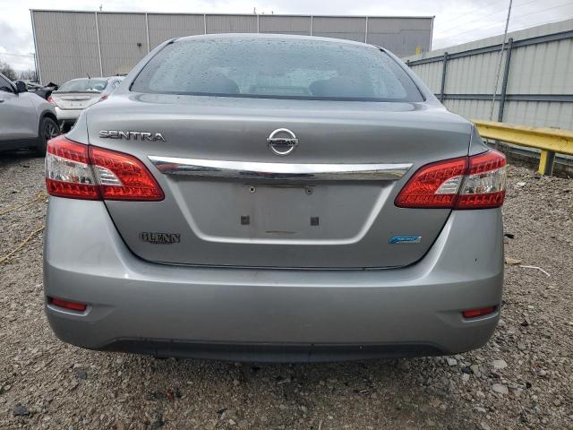 3N1AB7AP5EY278251 - 2014 NISSAN SENTRA S GRAY photo 6