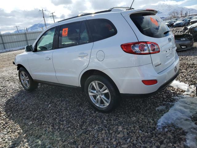 5XYZH4AG1BG064399 - 2011 HYUNDAI SANTA FE SE WHITE photo 2