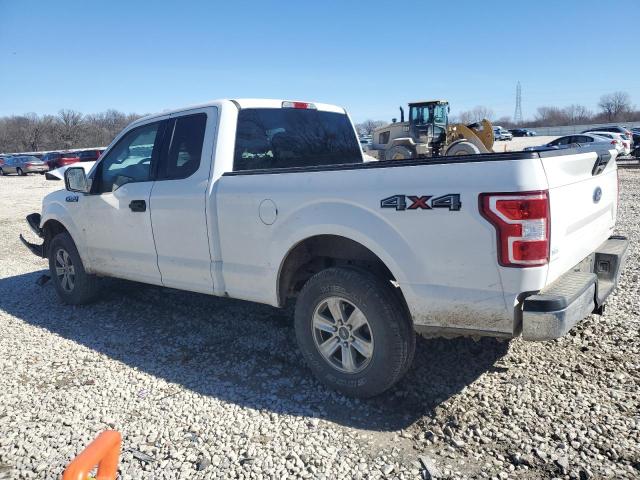 1FTEX1EPXJFD81495 - 2018 FORD F150 SUPER CAB WHITE photo 2