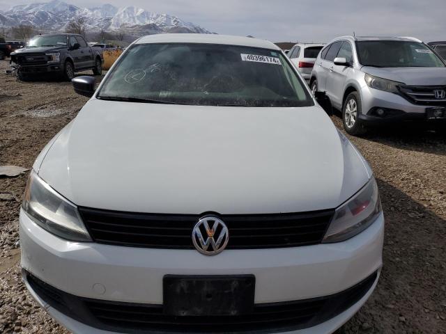 3VW2K7AJ3EM315895 - 2014 VOLKSWAGEN JETTA BASE WHITE photo 5