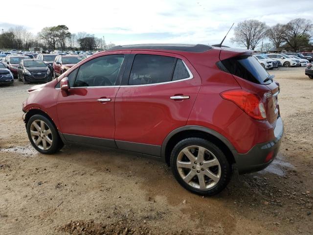 KL4CJCSB2EB689233 - 2014 BUICK ENCORE RED photo 2