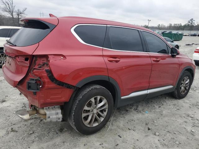 5NMS33AD3KH040577 - 2019 HYUNDAI SANTA FE SEL წითელი ფოტო 3