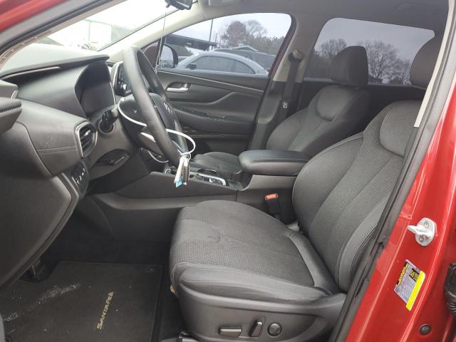 5NMS33AD3KH040577 - 2019 HYUNDAI SANTA FE SEL წითელი ფოტო 7