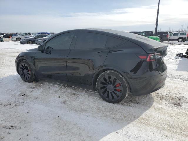 7SAYGDEF8SA339936 - 2025 TESLA MODEL Y BLACK photo 2