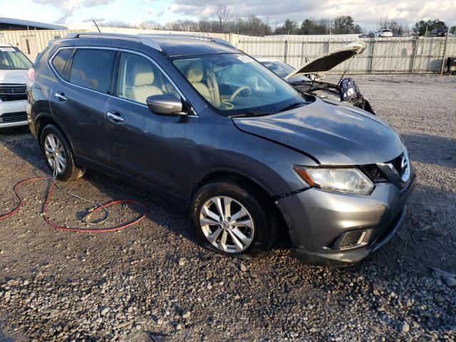 KNMAT2MT1FP559438 - 2015 NISSAN ROGUE S GRAY photo 4