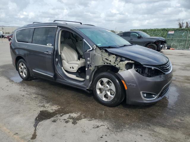 2C4RC1L72KR500098 - 2019 CHRYSLER PACIFICA HYBRID TOURING L GRAY photo 4