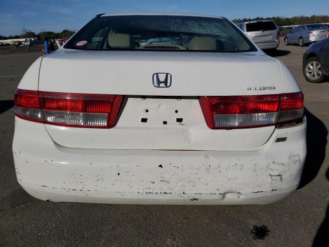 1HGCM66563A072814 - 2003 HONDA ACCORD EX WHITE photo 6