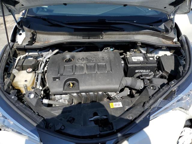 JTNKHMBX8K1062466 - 2019 TOYOTA C-HR XLE WHITE photo 11