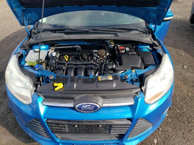 1FADP3F27EL363396 - 2014 FORD FOCUS SE BLUE photo 11