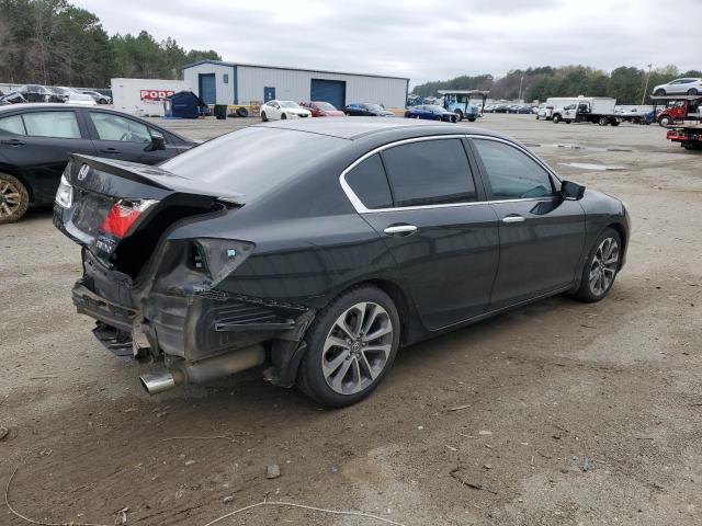 1HGCR2F51DA220279 - 2013 HONDA ACCORD SPORT BLACK photo 3