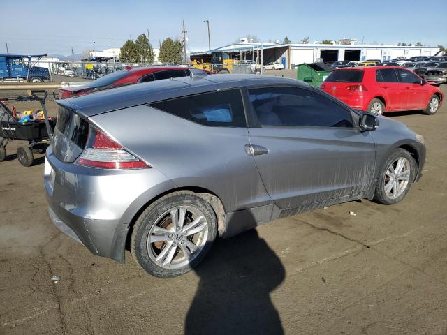 JHMZF1D68BS011652 - 2011 HONDA CR-Z EX SILVER photo 3