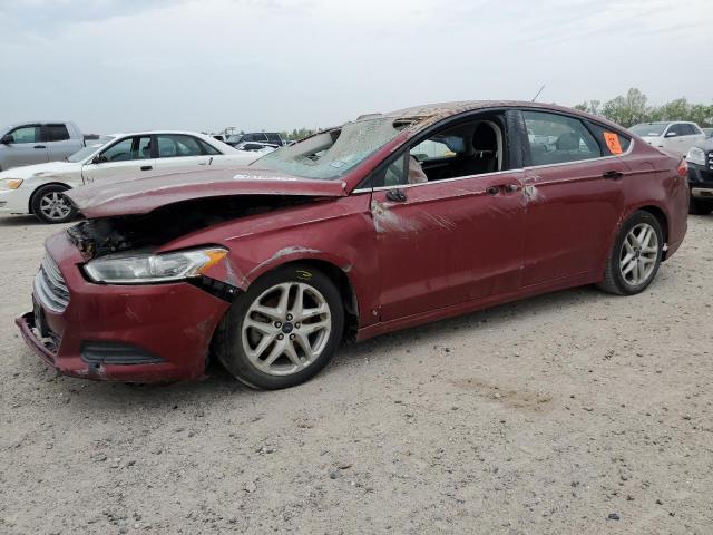 3FA6P0H75GR142917 - 2016 FORD FUSION SE RED photo 1