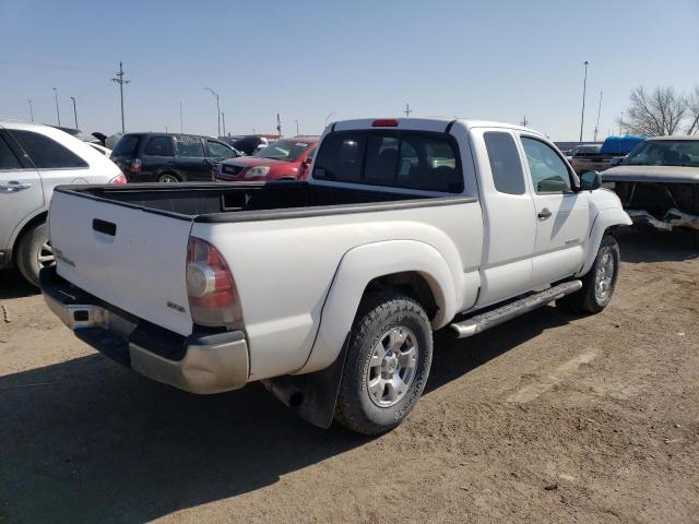 5TFUX4EN1BX005274 - 2011 TOYOTA TACOMA ACCESS CAB WHITE photo 3