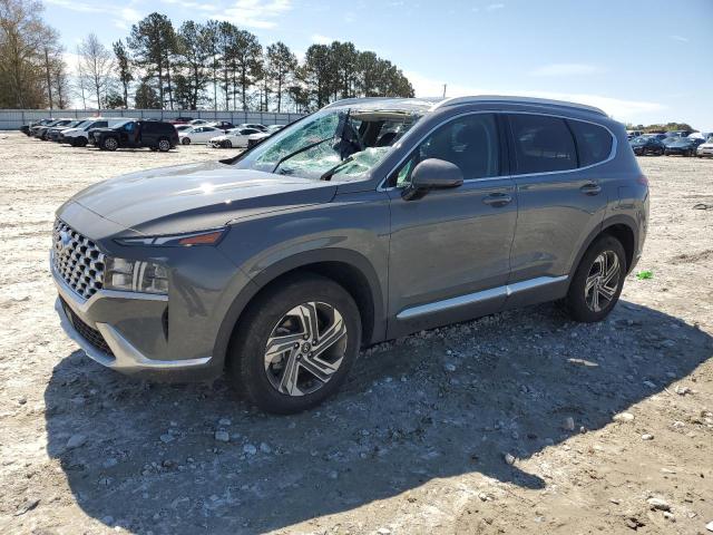 5NMS24AJ4NH473828 - 2022 HYUNDAI SANTA FE SEL Մոխրագույն լուսանկար 1
