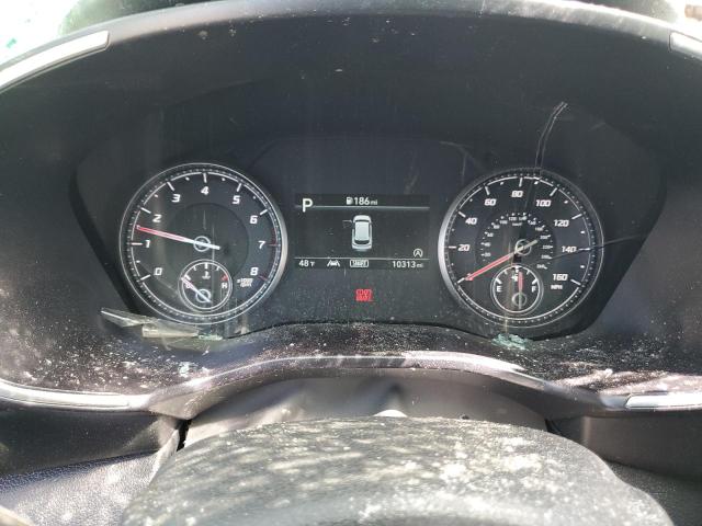 5NMS24AJ4NH473828 - 2022 HYUNDAI SANTA FE SEL Մոխրագույն լուսանկար 9