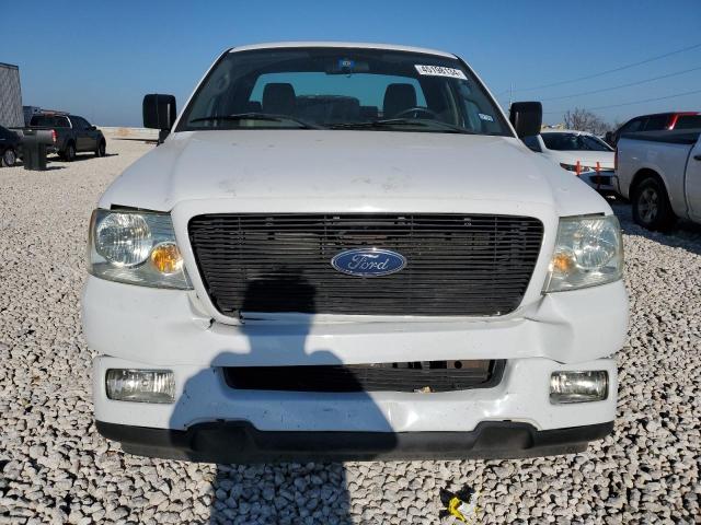 1FTRF12W55NA57835 - 2005 FORD F150 WHITE photo 5