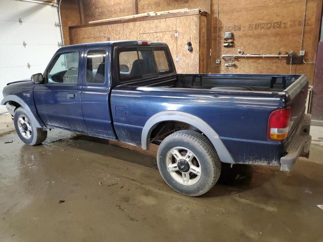 1FTCR15X4STA10630 - 1995 FORD RANGER SUPER CAB BLUE photo 2