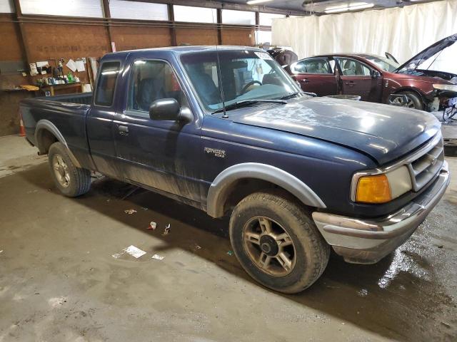 1FTCR15X4STA10630 - 1995 FORD RANGER SUPER CAB BLUE photo 4