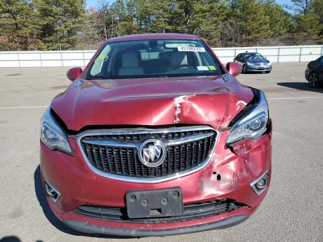 LRBFXBSA4KD125715 - 2019 BUICK ENVISION PREFERRED RED photo 5