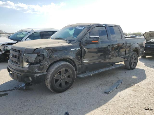 1FTFW1CT0DFB66414 - 2013 FORD F150 SUPERCREW CHARCOAL photo 1